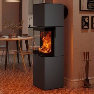 Spartherm Trico S steel RLU Kaminofen Titan